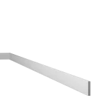 Skirting - FL10 (50 x 8 x 2000 mm)