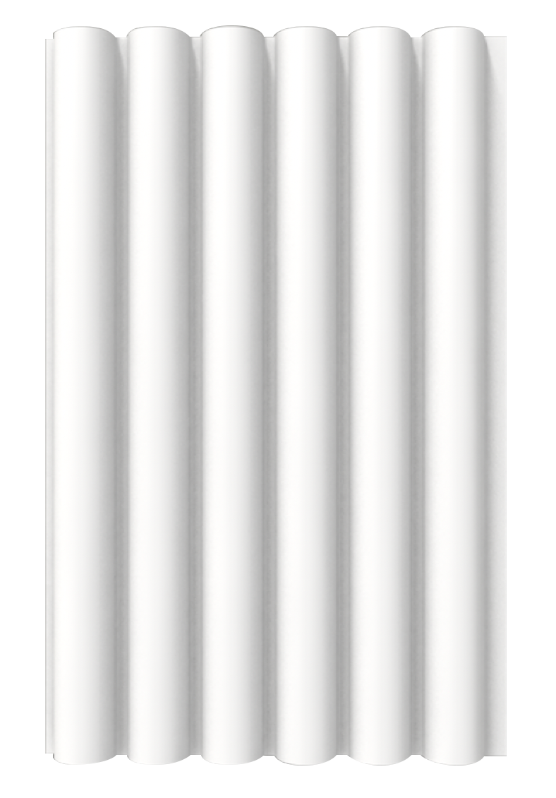 MVG-1450-Model-D-Blanco-C CCR - Frost White (160x15x2900mm) - Image 1