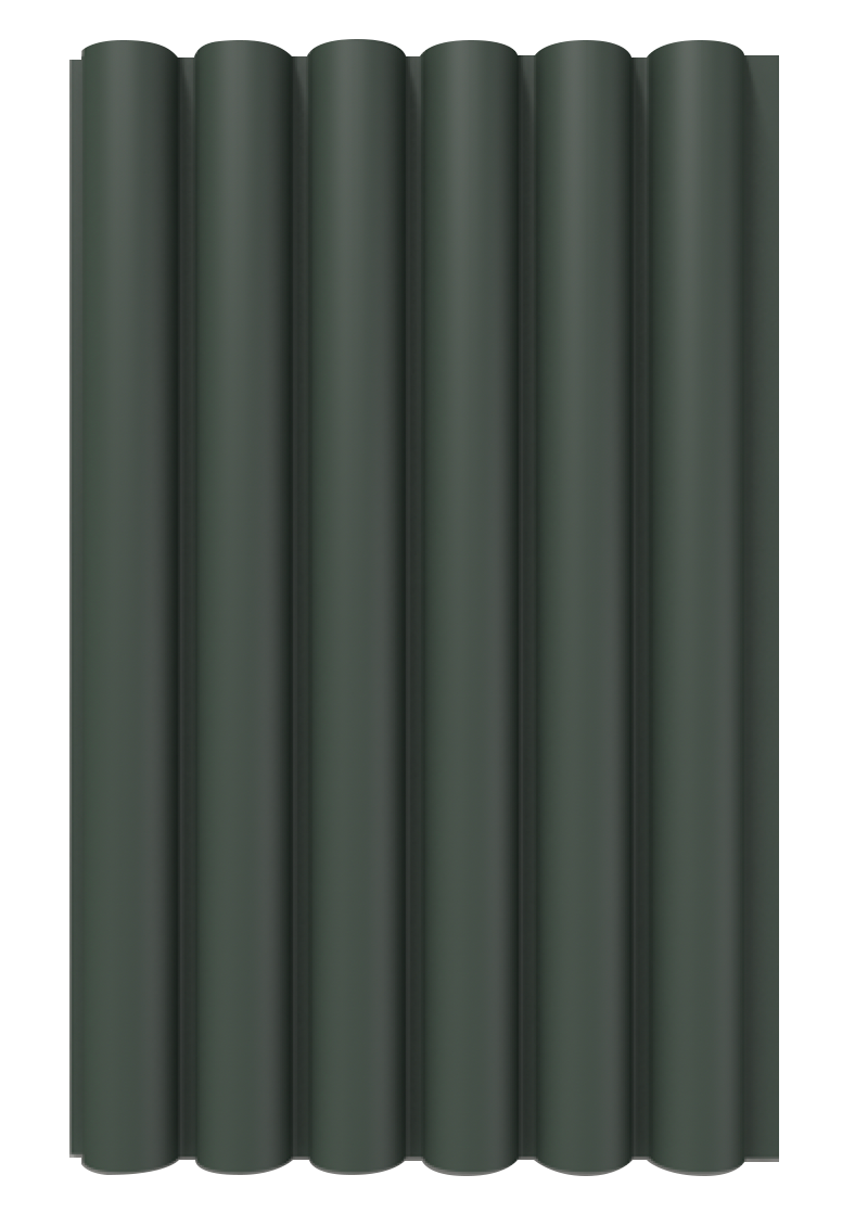 MVG-1455-Model-D-Fern-C CCR - Dark Grey (160x15x2900mm) - Image 1