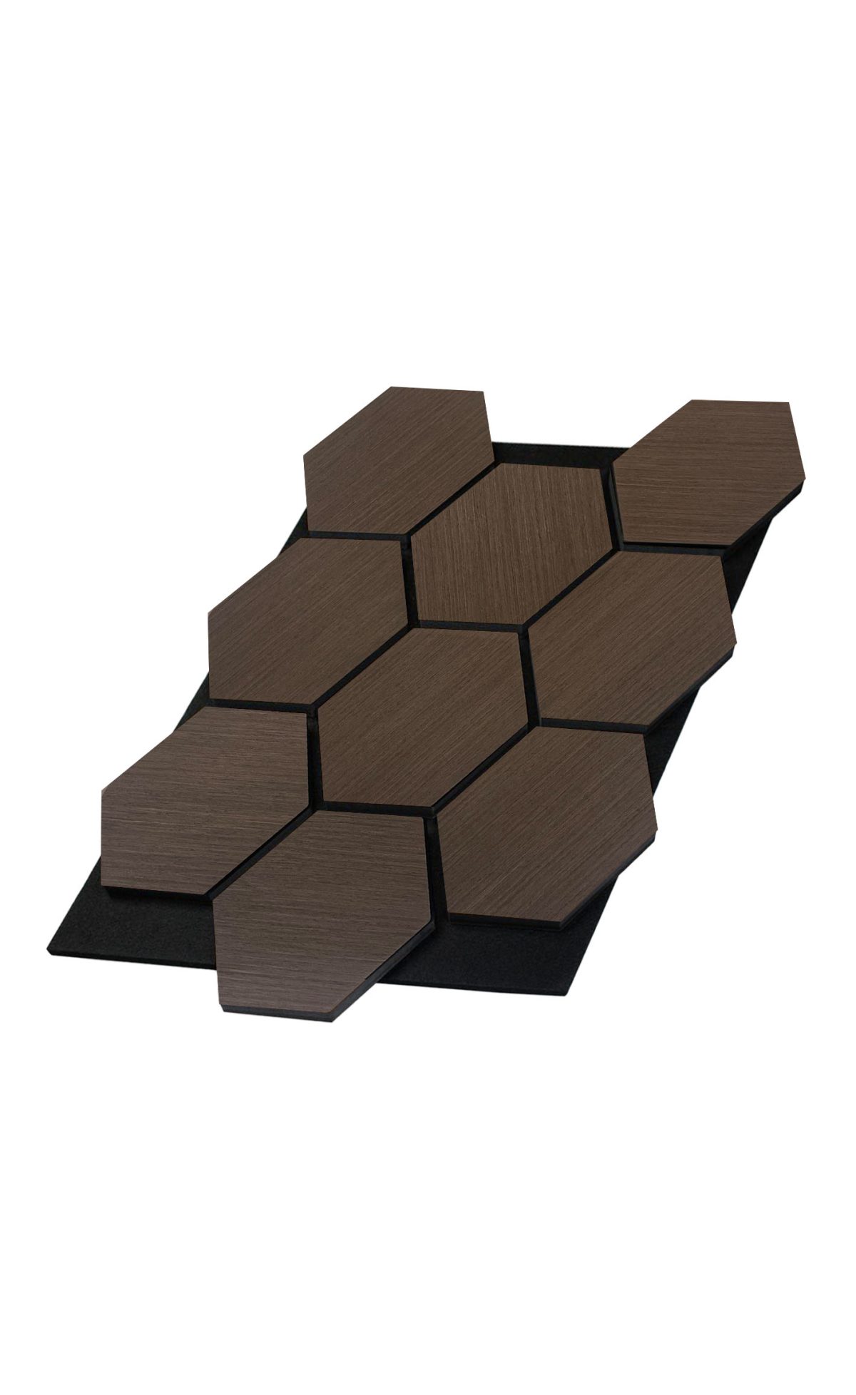 H - COFFEE - Acoustic Hexagon (665.59 x 810.58 x 18 mm) - Image 2
