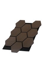 H - COFFEE - Acoustic Hexagon (665.59 x 810.58 x 18 mm) - Image 2