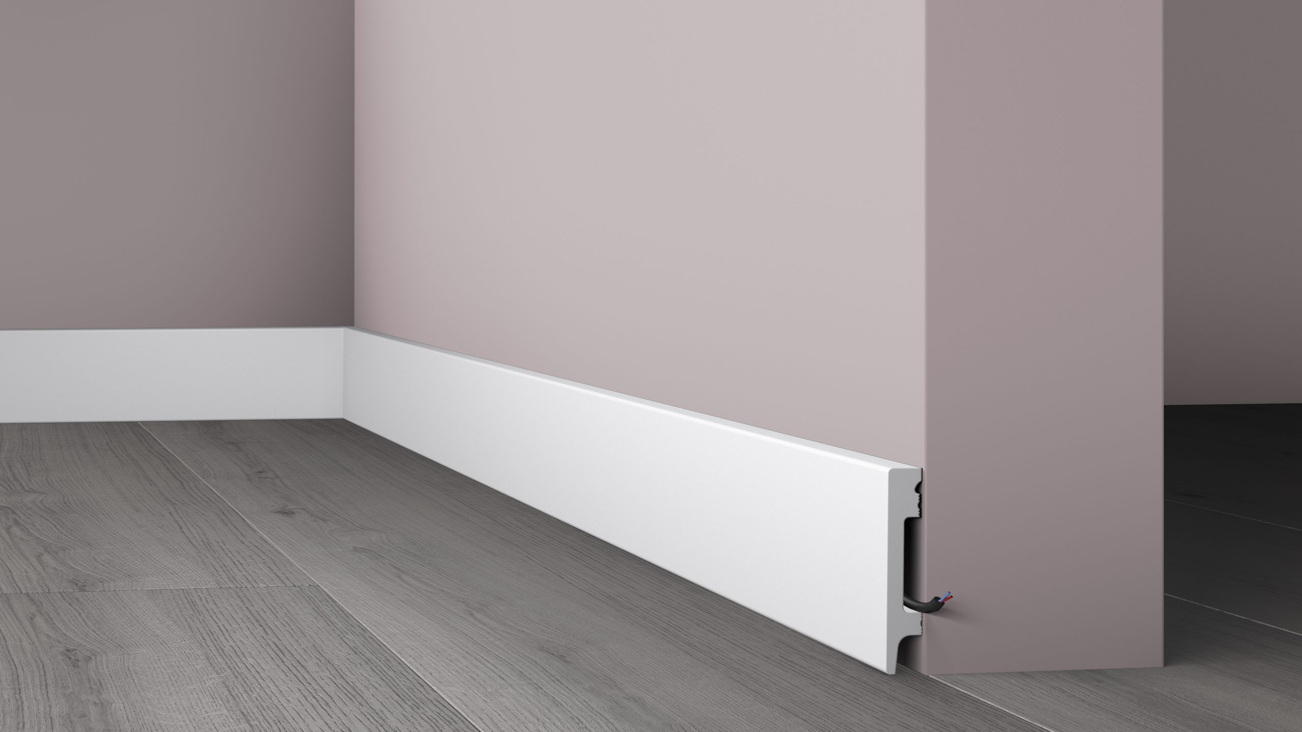M80 - 80mm x13mm Skirting: M 80 Baseboard (80 x 13 x 2000mm) - Image 1