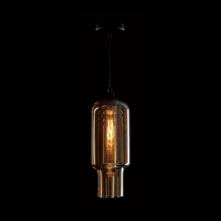 CA-KLCH-004/AB - Cylinder Glass Pendant - Image 1