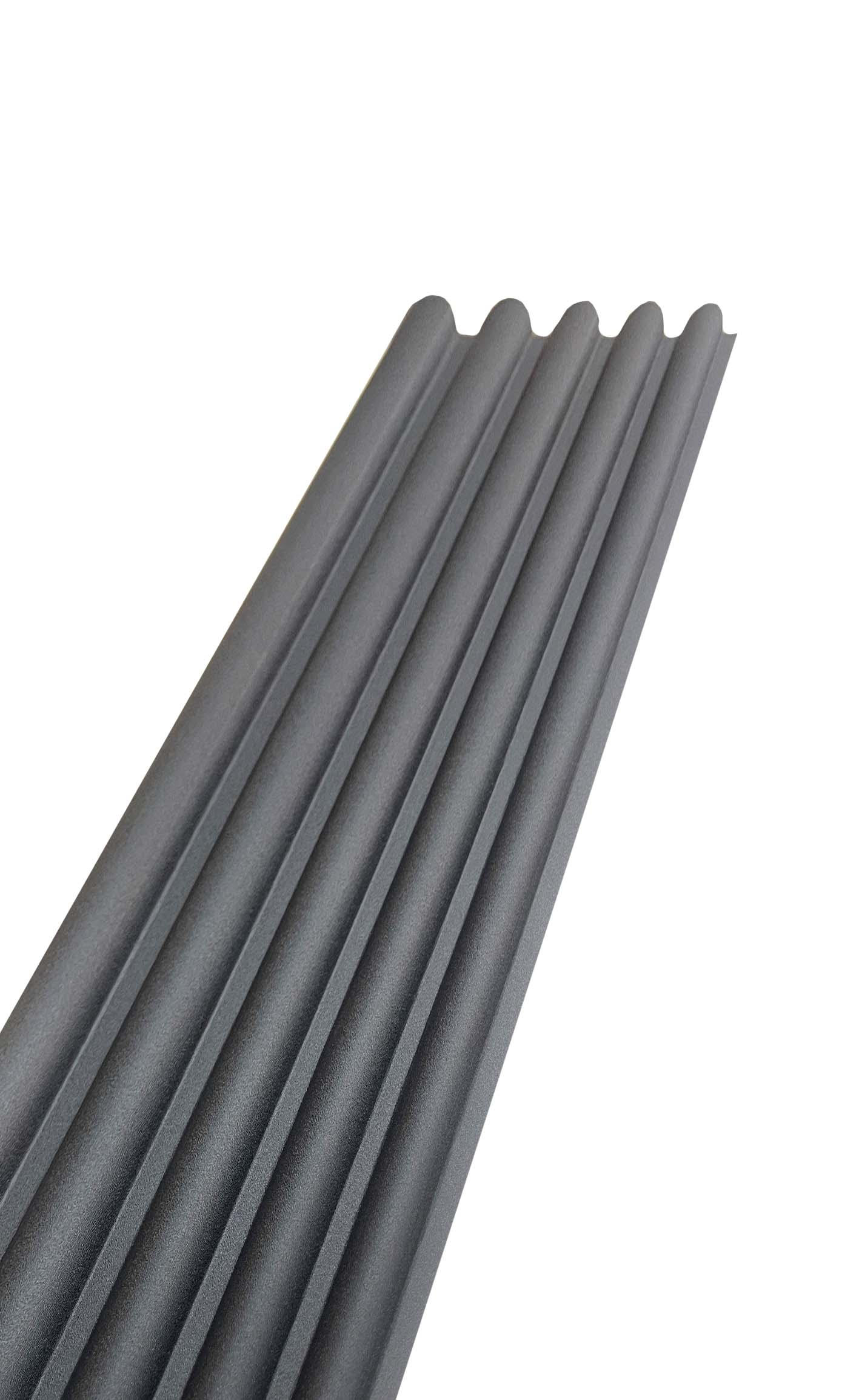 Round Black Side IC- Round Black (207 x 2900mm) - Image 1