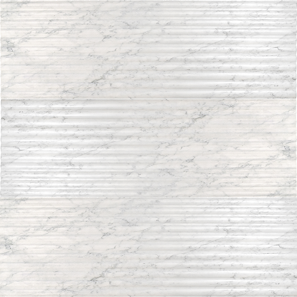 Funky-Tiles-Fluted-Marmi-Satin-Rectified-400x1200mm_Stiles_Product_Image Fluted Marmi Satin Rectified (400x1200mm) - Image 1