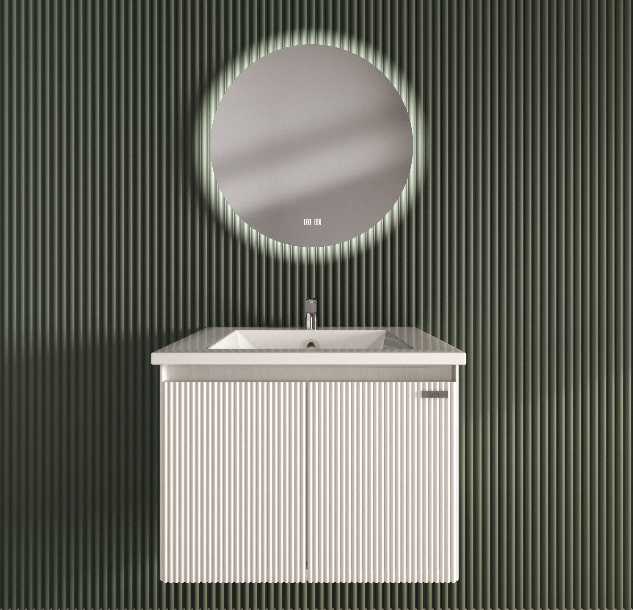 Juicy-White-2-copy White - Juicy Vanity (600mm) - Image 1