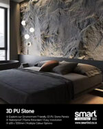 PU Stone - Black (600 x 1200 x 30mm) - Image 3
