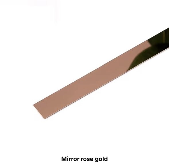 Rose Gold Rose Gold - 5cm x 5m Peel & Stick (Self Adhesive) Strip - Image 1