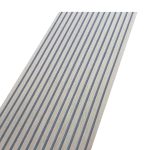 Oak White - Acoustic Panel (Grey Felt Backing) (600  x 2700mm)