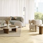 Nude Calm - Parqwood Herringbone / Berry Alloc (504 x 84 x 9.5mm)