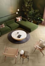 Silk Calm - Parqwood Herringbone / Berry Alloc (504 x 84 x 9.5mm)