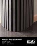 Ebony - Acoustic Flexible Panel  (600 x 14 x 3000mm) - Image 2