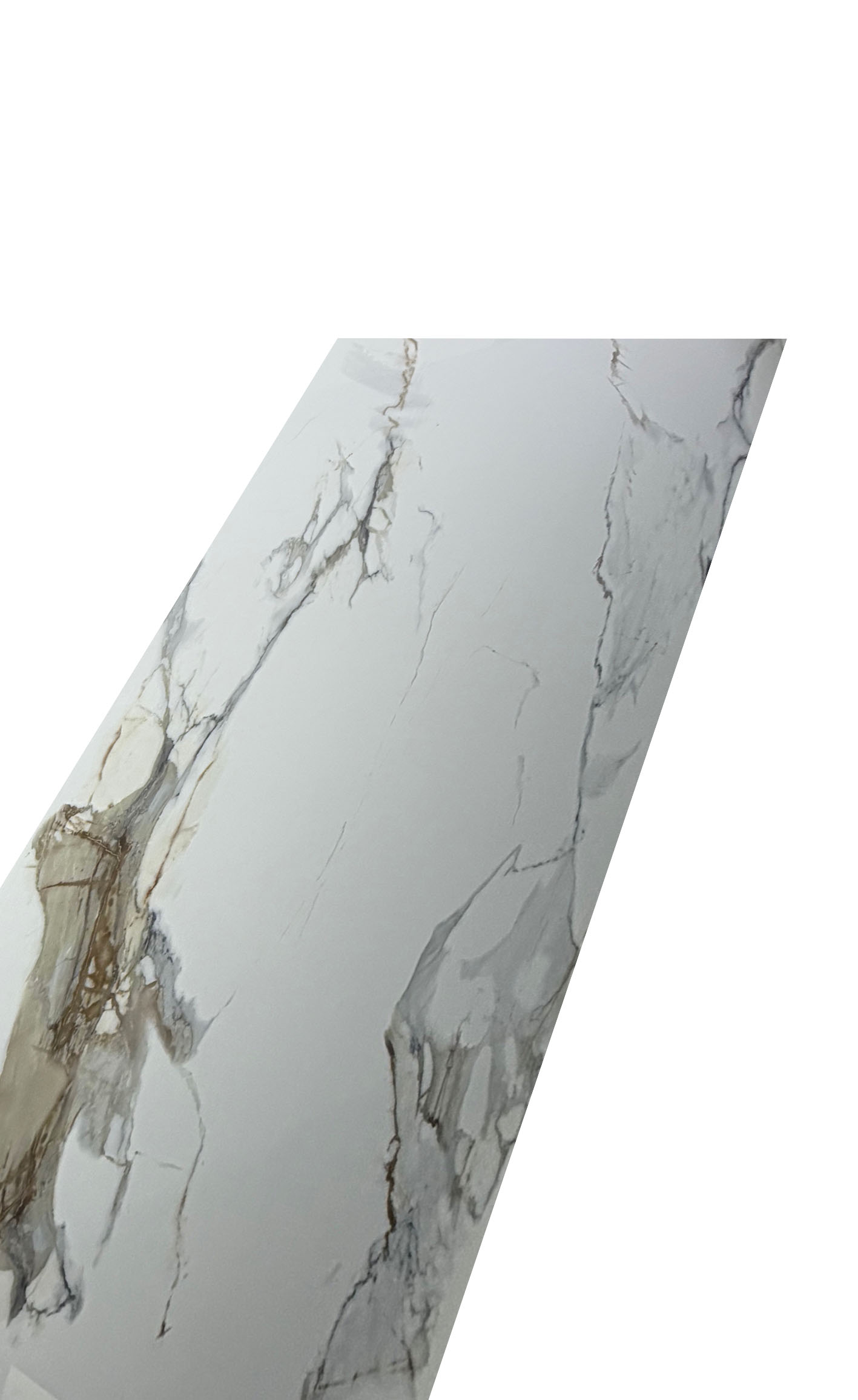 PVC27 - Gold MArble 1 PVC27 - Gold Marble - UV PVC Slab (2700 x 1200x 2.5mm) - Image 1