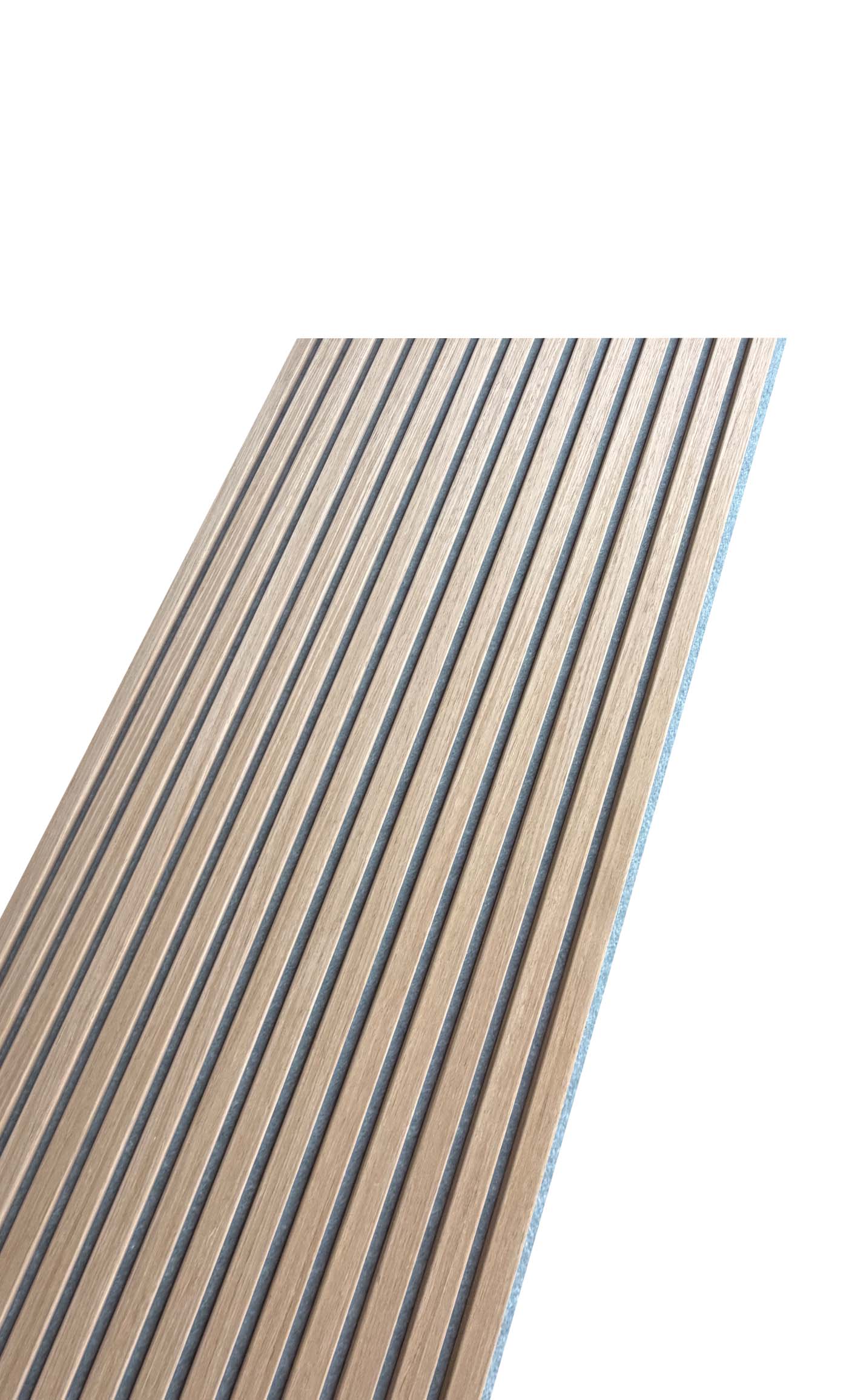 3m Acoustic Light Felt Wall Panel-1.0 Bleached Oak - Acoustic Panel (600 x 3000mm) - Image 1