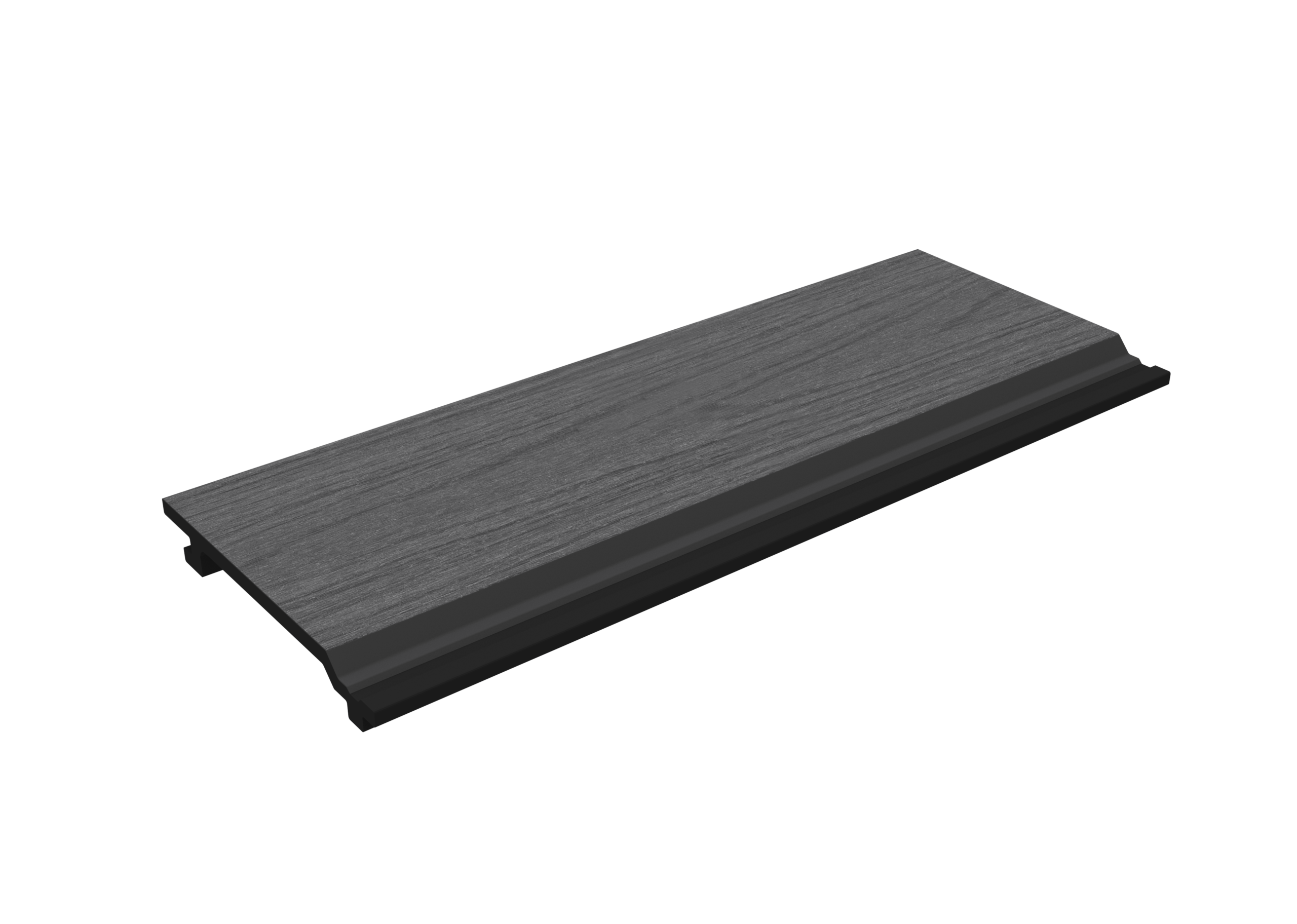 SILVER GREY ERVO CS - Silver Grey - Composite Slat (Exterior) Panel (134 x 21 x 2900mm) - Image 1