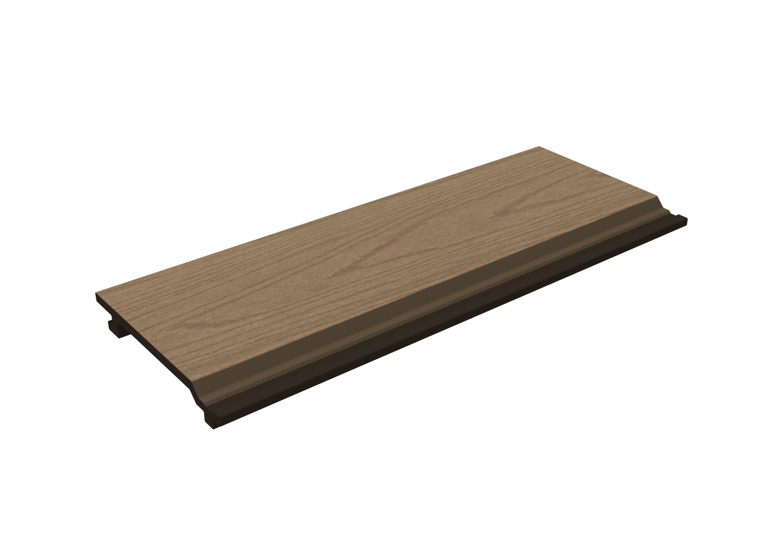 TEAK CS - Teak - Composite Slat (Exterior) Panel (134 x 21 x 2900mm) - Image 1