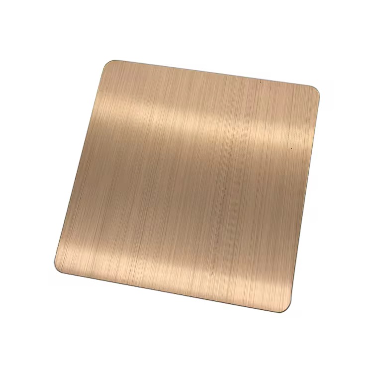 brushed bronze Brushed Bronze - GB - Aluminium Composite Sheet (1220 x 2440 x 2mm) - Image 1