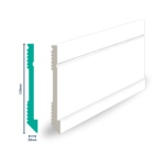 Skirting - 3000W (138mm x 20mm x 2700mm)